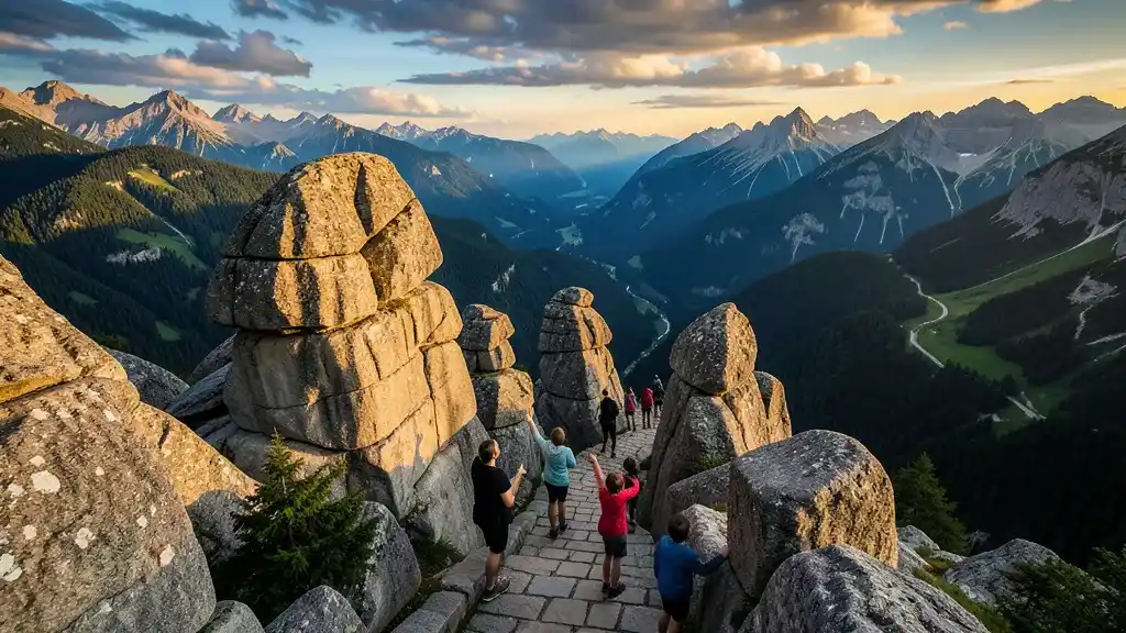 Atrakcje i turystyka: atrakcje w górach