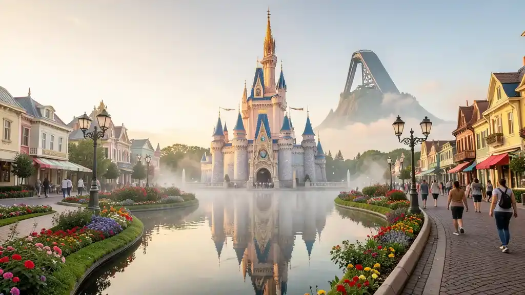 Atrakcje i turystyka: disneyland atrakcje