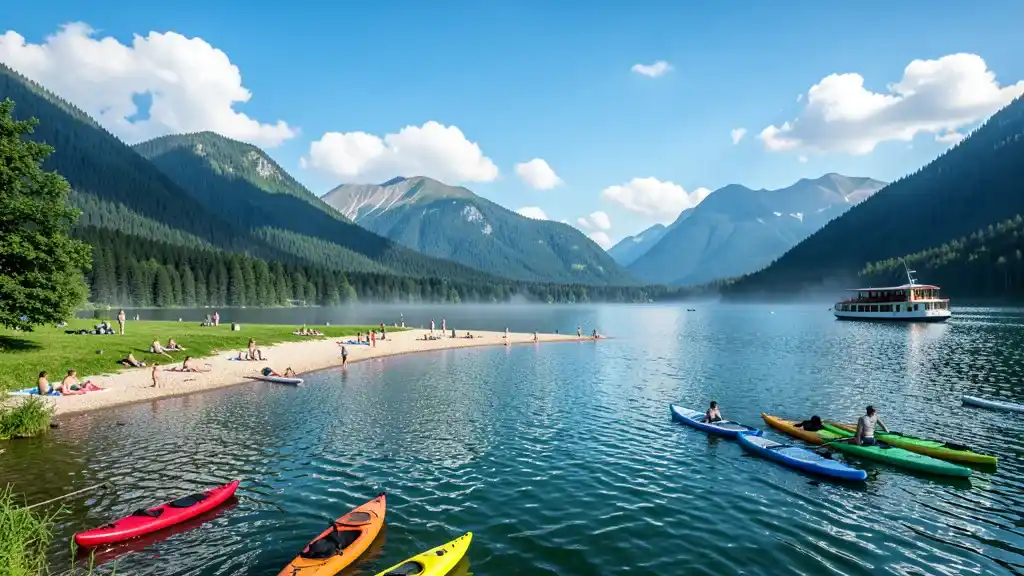 Atrakcje i turystyka: jezioro żywieckie atrakcje