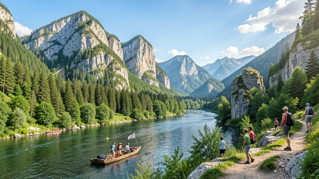 Atrakcje i turystyka: pieniny atrakcje