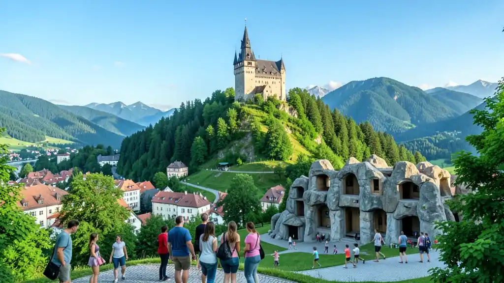 Atrakcje i turystyka: szczytna atrakcje