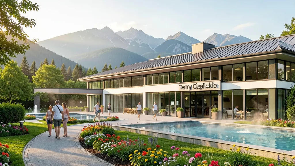 Atrakcje i turystyka: termy cieplickie park zdrojowy jelenia góra